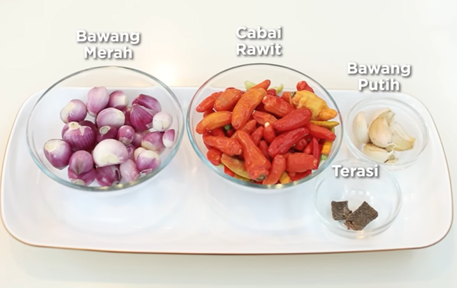 Resep sambal bawang. (YouTube)